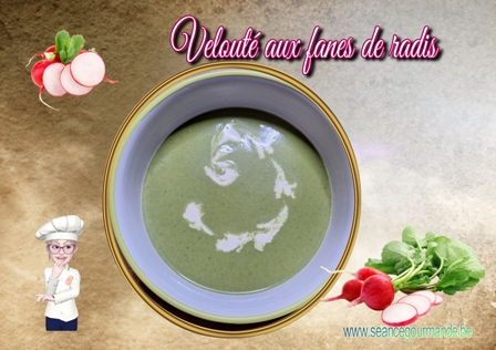Velouté aux fanes de radis