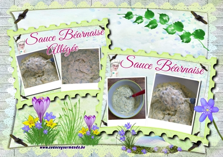 Sauce Béarnaise froide traditionnelle et sa version diététique
