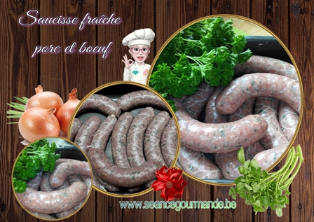 La saucisse fraîche