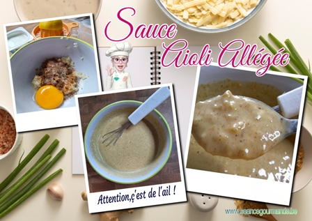 La sauce aioli allégée