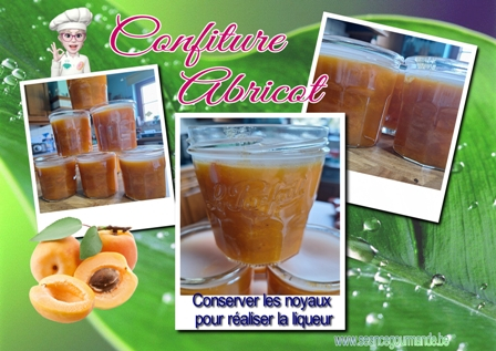 La confiture d'abricots