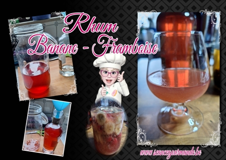 Rhum Banane Framboises