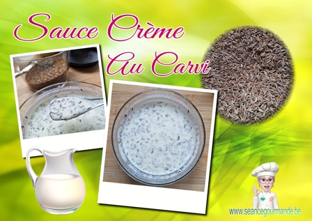 Sauce creme au carvi