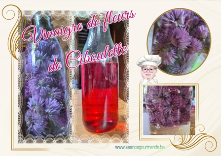 Le vinaigre de ciboulette