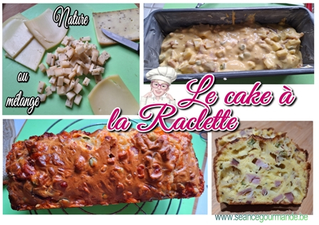 Le cake à la raclette