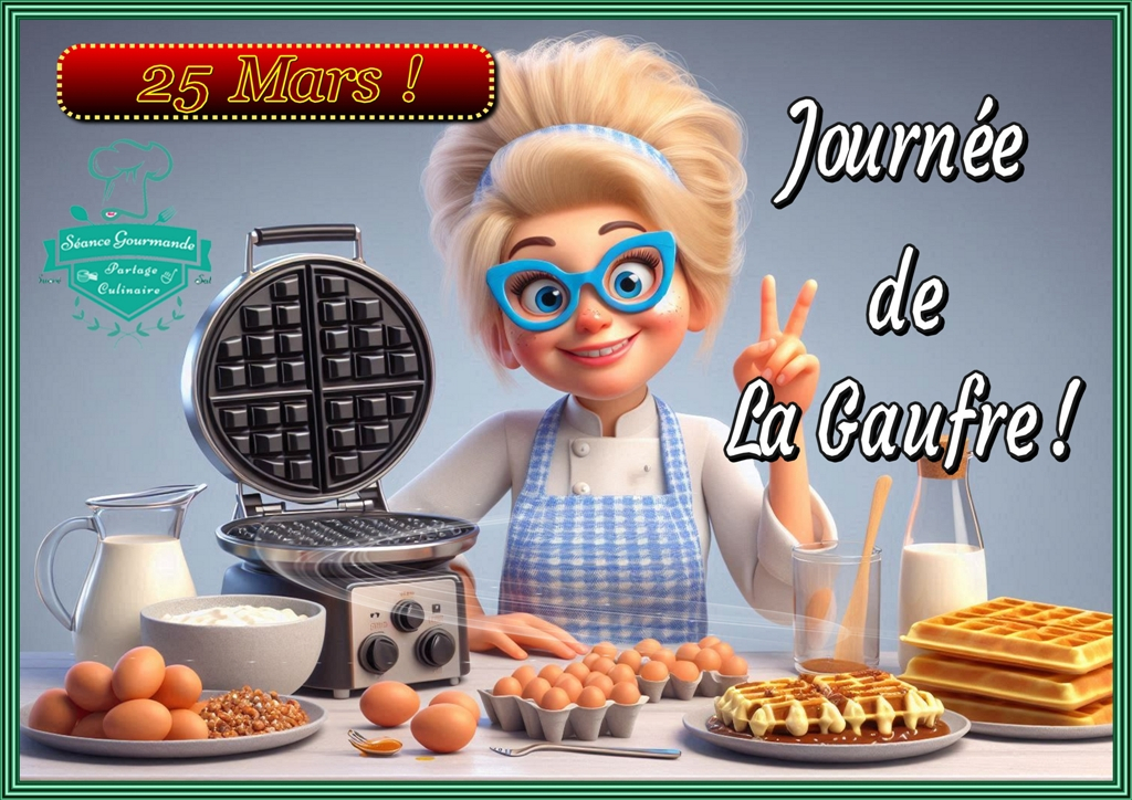 25 Mars Journée de la Gaufre