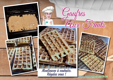 Gaufres aux fruits