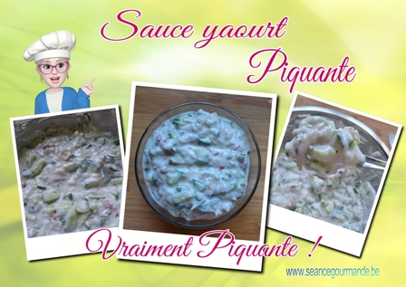 La sauce yaourt Piquante