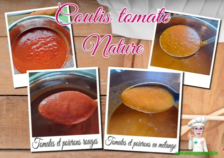 Le coulis de tomates nature