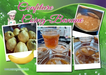 Confiture de Coing et Banane