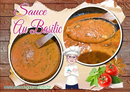 La sauce au Basilic